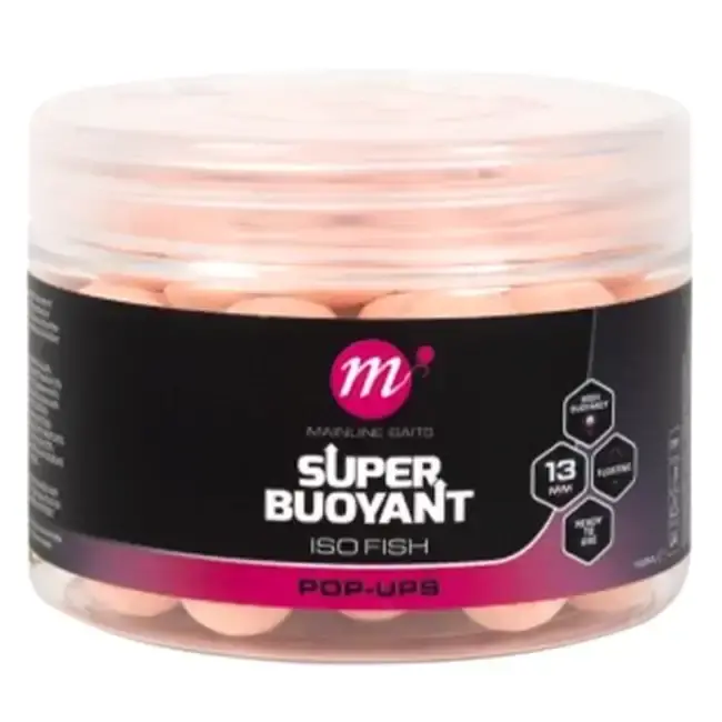 mainline iso fish super buoyant pop-ups