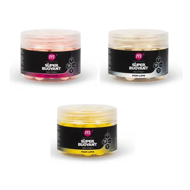 mainline iso fish super buoyant pop-ups