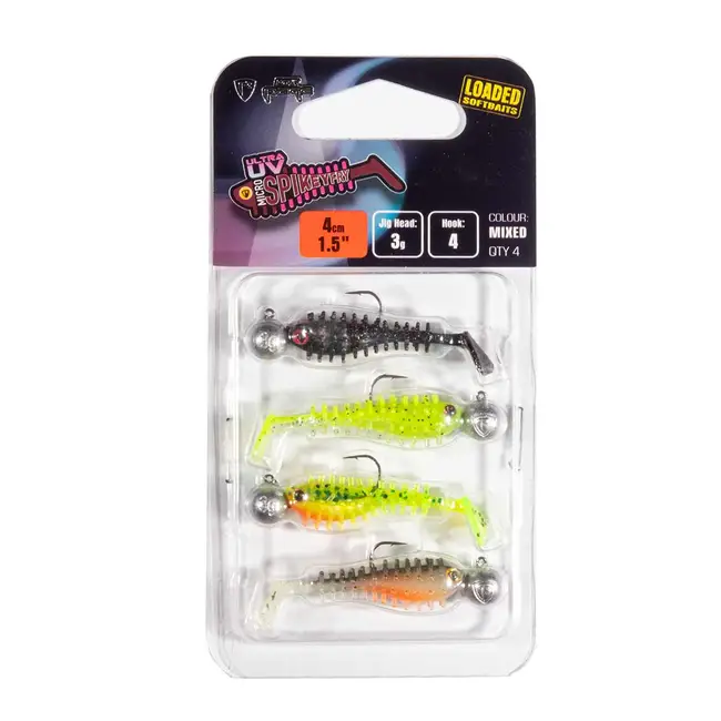 fox rage ultra uv micro spickey loaded lure pack *new colour
