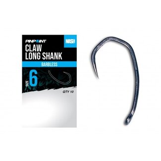 nash pinpoint claw long shank barbless *model 2025