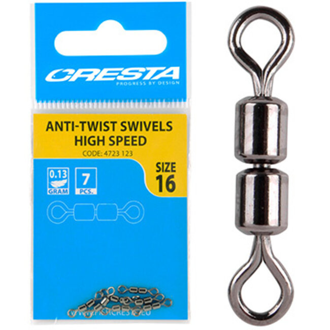 cresta anti twist swivels high speed