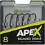 ridgemonkey ape-x beaked point barbed