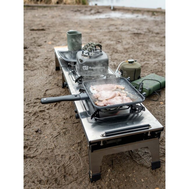 ridgemonkey grilla cookstation double hob