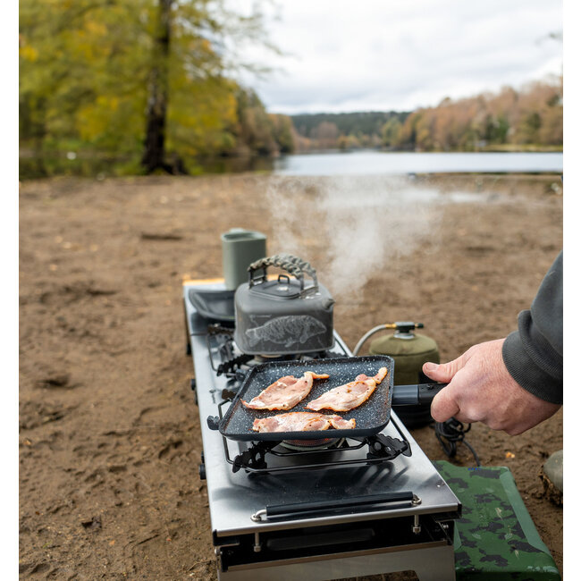 ridgemonkey grilla cookstation double hob
