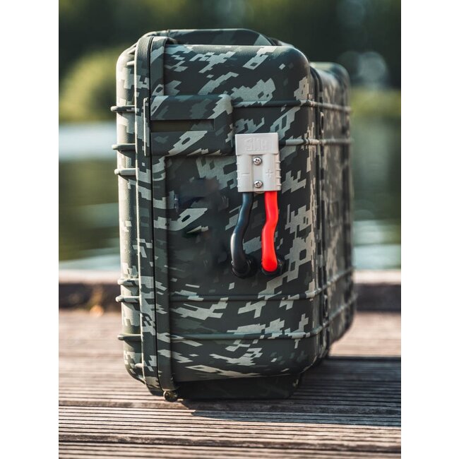 voltacase outdoorbox camo 210ah (waterdicht ip67)