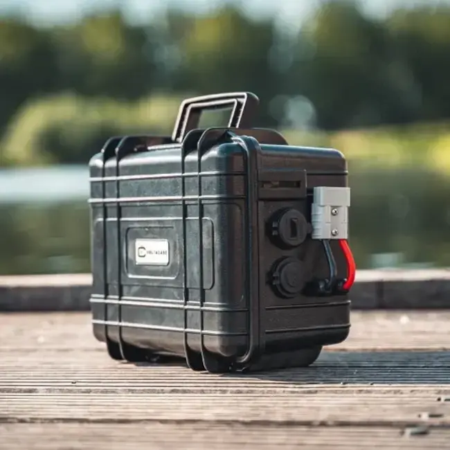 voltacase outdoorbox zwart 50ah