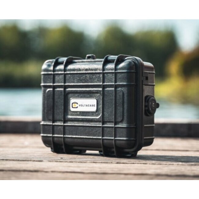 voltacase powerbank outdoorbox zwart 120k