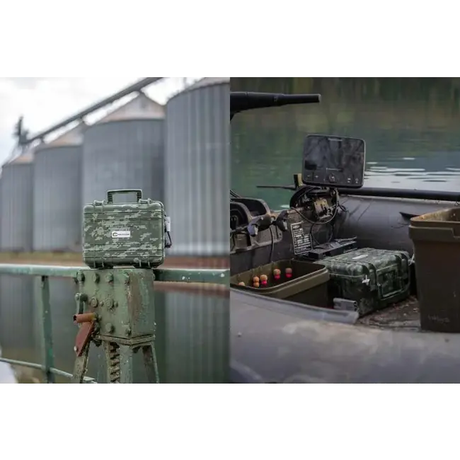 voltacase outdoorbox camo 210ah (waterdicht ip67)