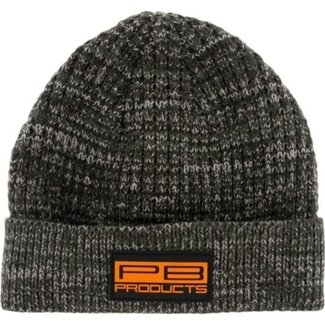pb products green grey fleece beanie