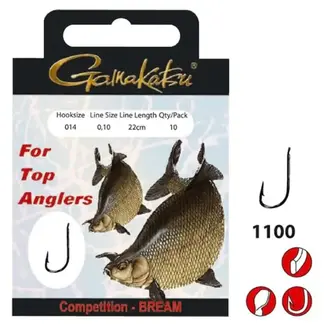 gamakatsu onderlijnen bks-1100b competitie brasem