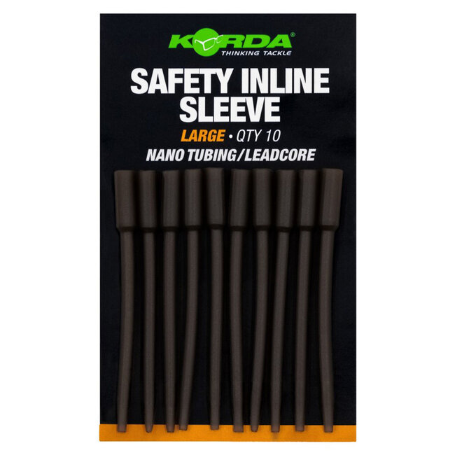 korda safety inline sleeve nano tubing / leadcore