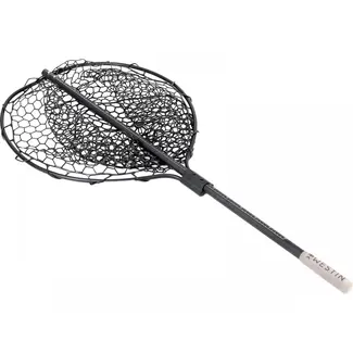 westin w3 cr adjustable full rubber mesh landing net xl