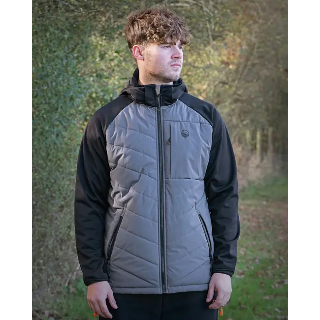 guru hybrid charcoal jacket