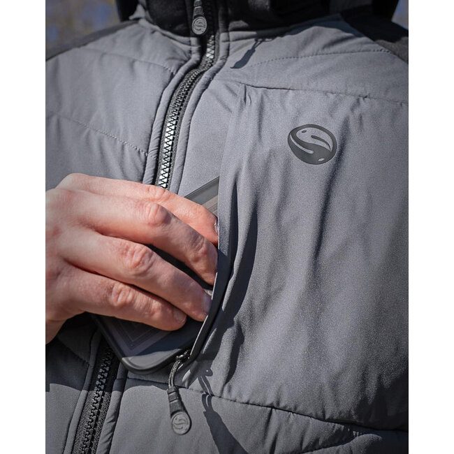guru hybrid charcoal jacket