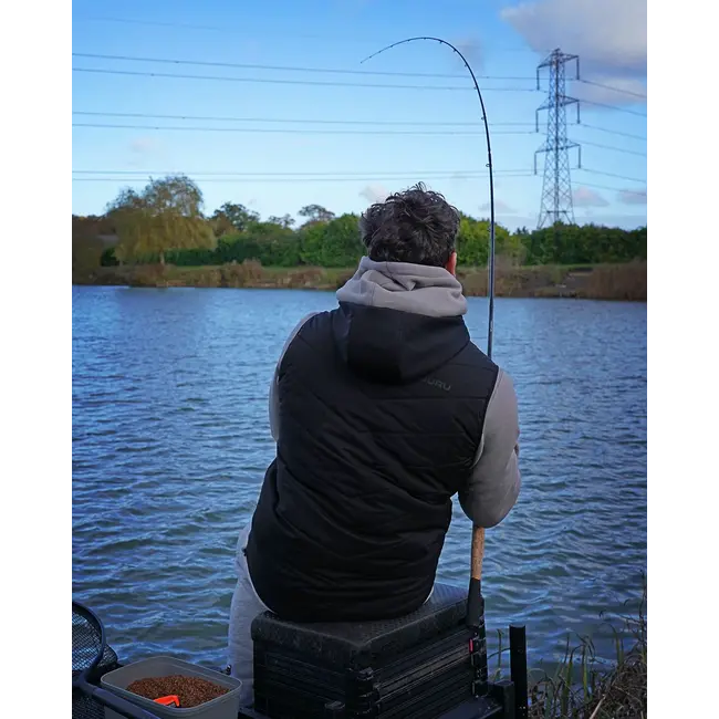 guru hybrid gilet black