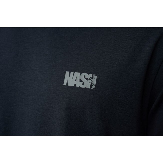 nash make it happen carp logo t-shirt black