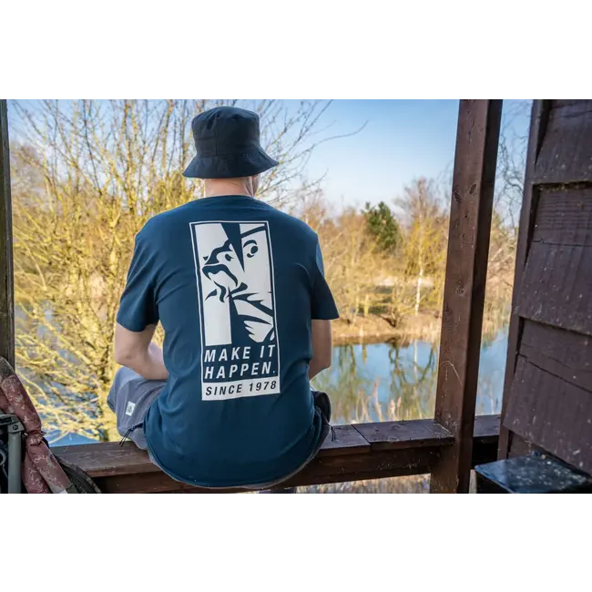 nash make it happen since 1978 t-shirt navy blue