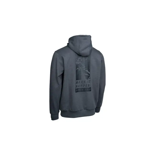 nash make it happen since 1978 hoody grey marl