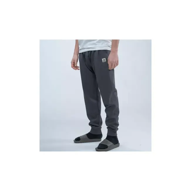 nash make it happen badge joggers grey marl