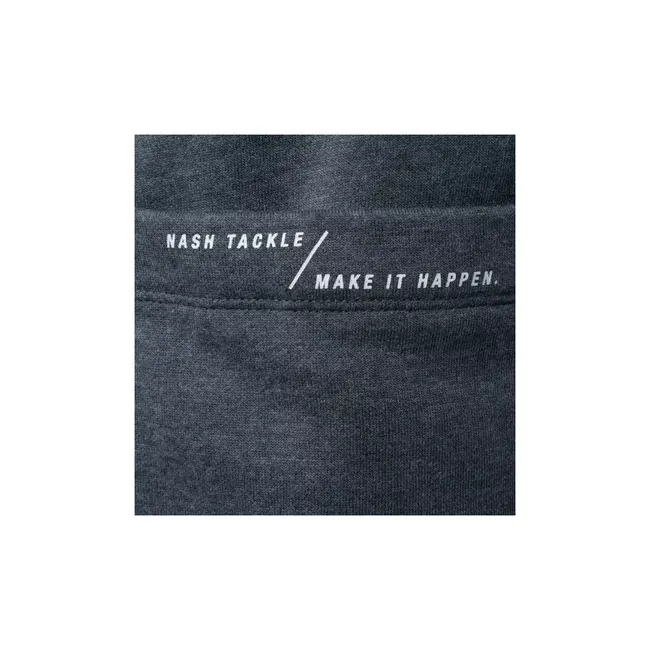 nash make it happen badge joggers grey marl