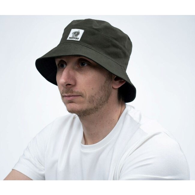 nash make it happen reversible bucket hat black/green