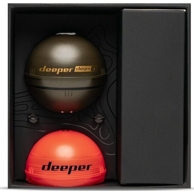 deeper chirp+ 3 smart solar 3 beam fish finder