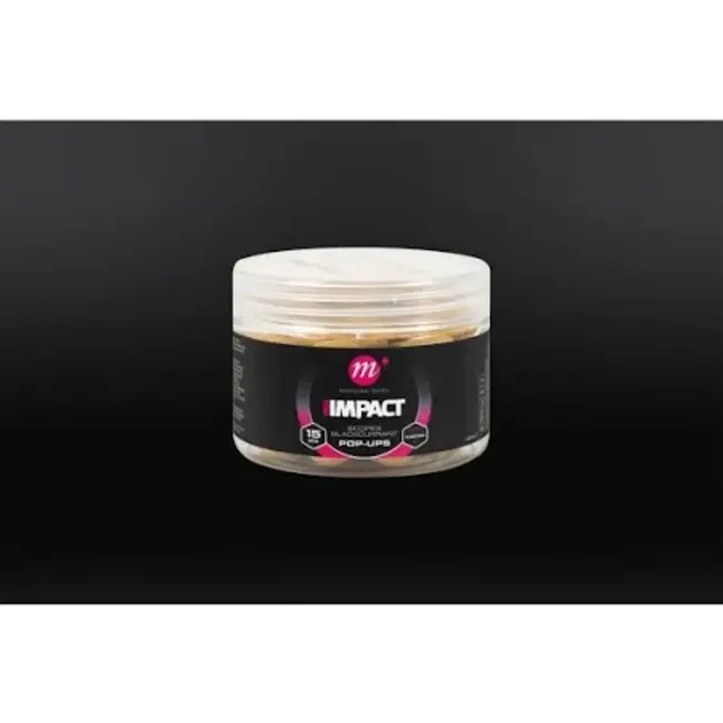 mainline hi impact scopex blackcurrant pop ups 15mm