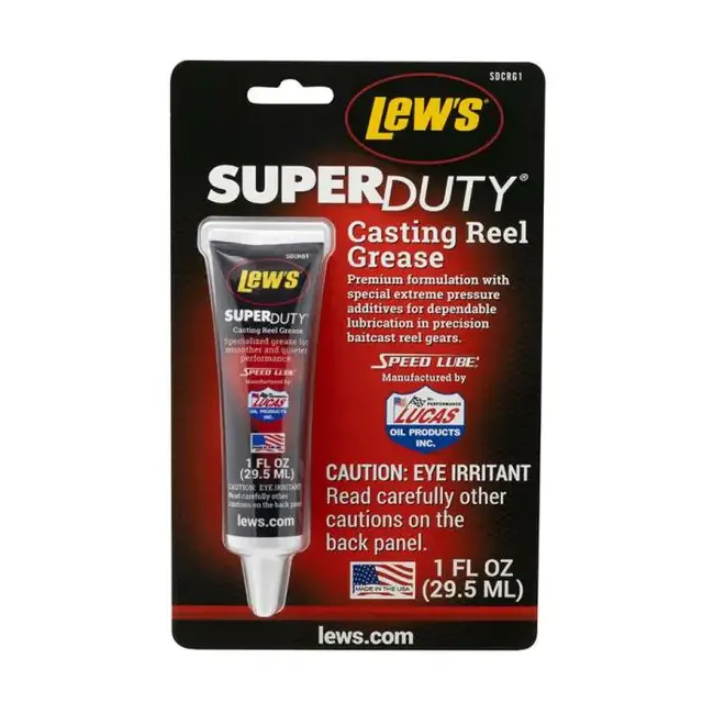 lew's super duty casting reel grease