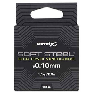 matrix soft steel ultra power monofilament 100 meter