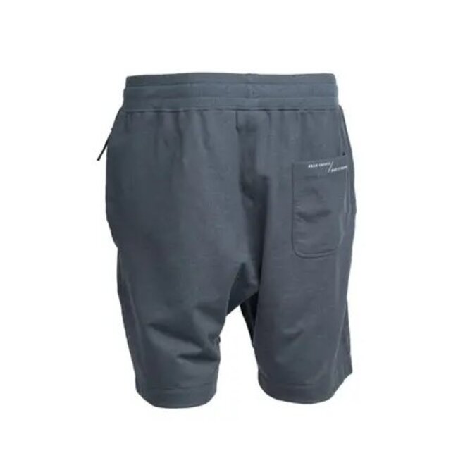 nash make it happen badge shorts grey marl