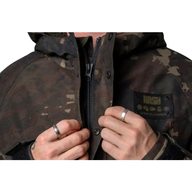 nash zt helluva 3 in 1 waterproof jacket camo