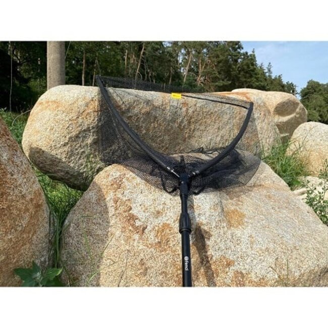 fencl carp premium landingsnet rubber carbon 42" (zonder steel)