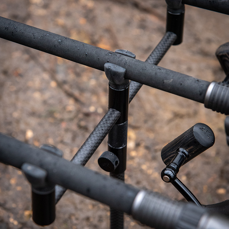 Fox Black Label Carbon Buzzer Bars - Hareco Hengelsport