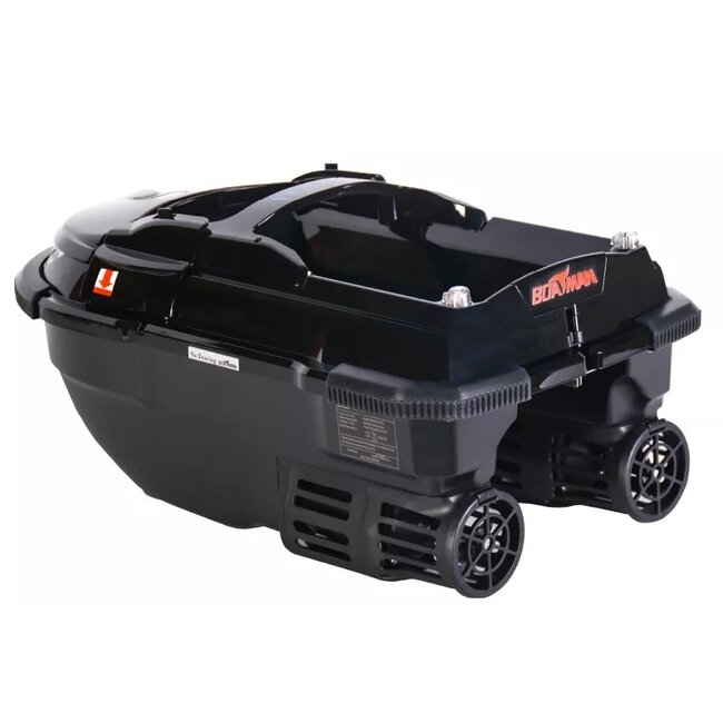 boatman vulcan basic zwart + sonar fishfinder