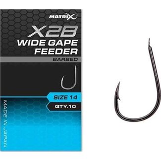 matrix x2b wide gape feeder barbed