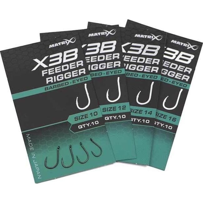 matrix x3b feeder rigger barbed eyed