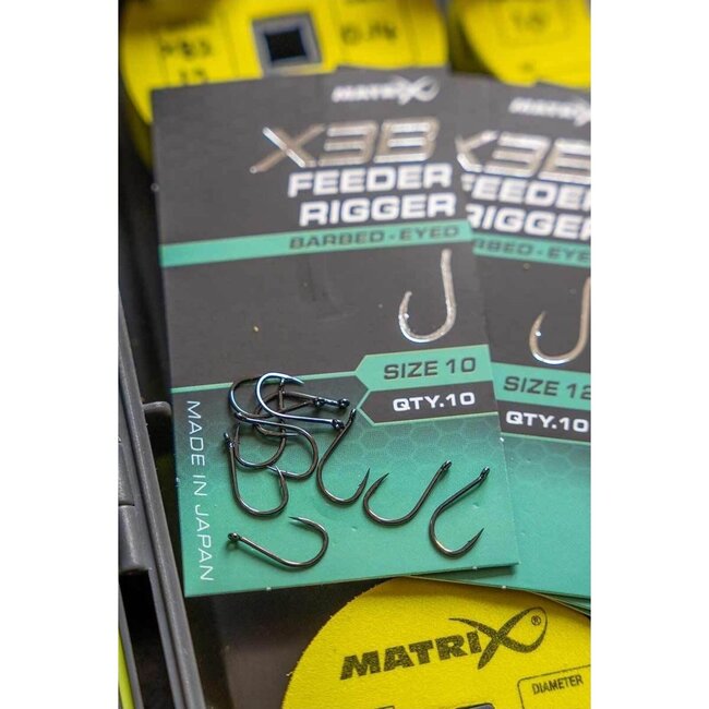 matrix x3b feeder rigger barbed eyed