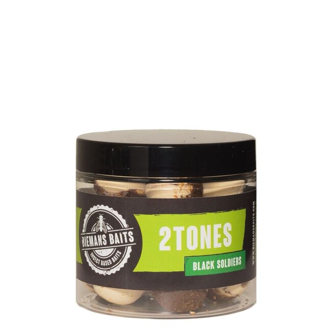 Biemans Baits black soldier 2-tone wafters