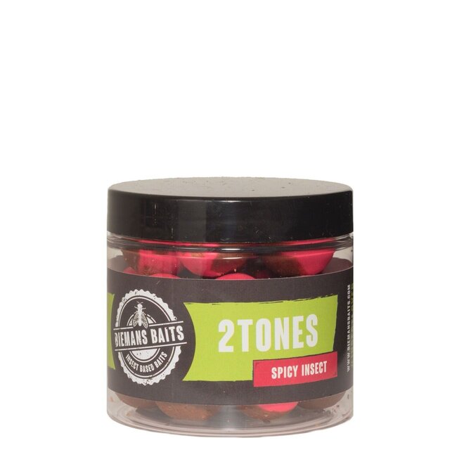 Biemans Baits spicy insect 2-tone wafters