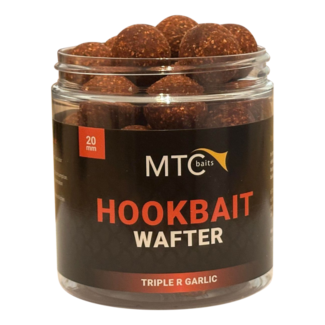 mtc baits triple r garlic hookbait wafters