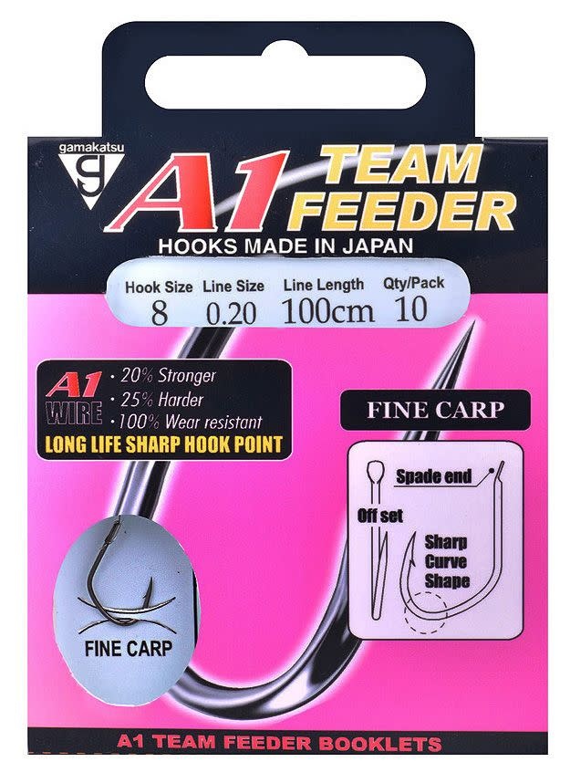 Gamakatsu A1 Team Feeder Fine Carp - Ami legati per Method Feeder