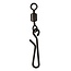 spro black rolling swivel with hanging snap