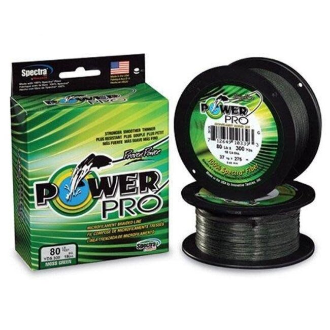 powerpro powerpro moss green 1370 meter **midden juni leverbaar**