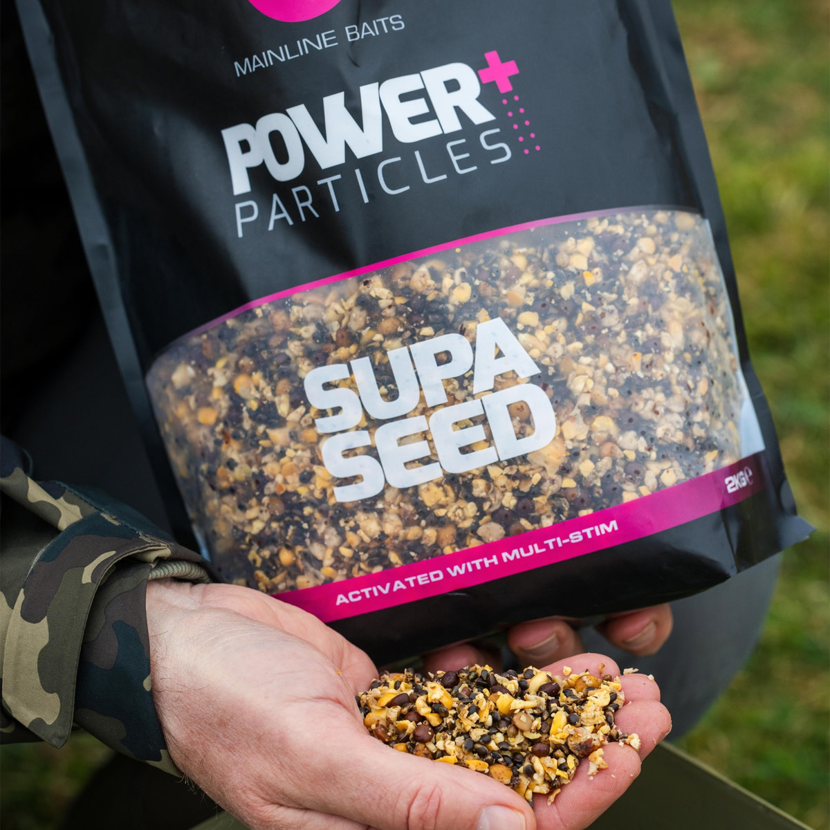 Main Line Particles Mainline Power+ Partcles Supa Seed - Hareco Hengelsport
