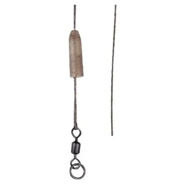 nash cling on ready tied unleaded solid bag leaders