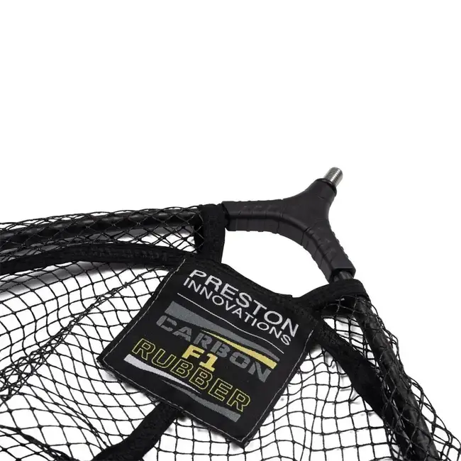 preston carbon f1 latex landing net