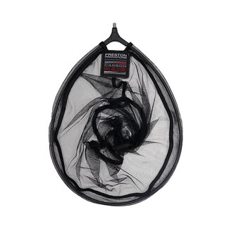 preston carbon hair mesh landing net