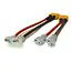 jarocells xt60 female to 6,3mm blade connector female 14awg