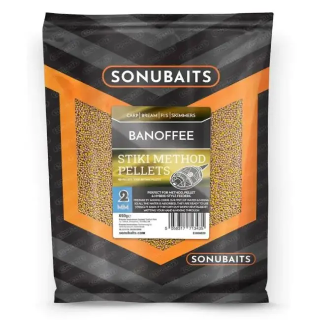 sonubaits stiki method pellet banoffee