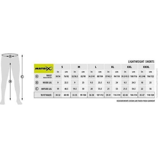 matrix lightweight shorts